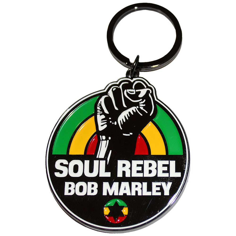 BOB MARLEY ボブマーリー (生誕 80年 ) - Soul Rebel / キーホルダー - PGS